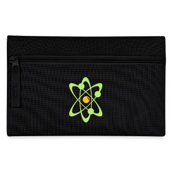 Atom Nuklear Radioaktiv nuclear science 2c - Federtasche - Schwarz - Vorne