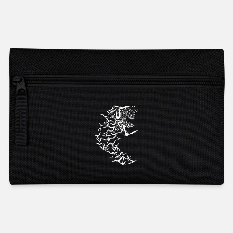 Fledermäuse - Federtasche - Schwarz