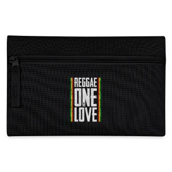 reggae one love - Pencil Case - black - Front