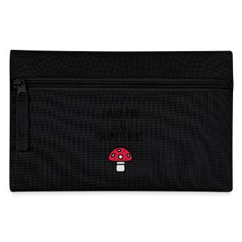 Mushroom / Champignon / Pilz / Picking - Pencil Case - black - Front
