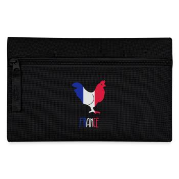 France Français Française French Frankreich - Pencil Case - black - Front