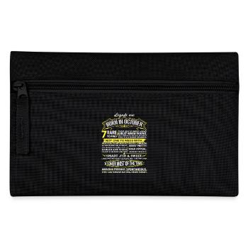 Legends Are Born In October - Pencil Case - black - Front