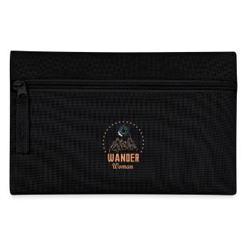 Berprinzessin Frauen Wander Design Wander Woman - Federtasche - Schwarz - Vorne