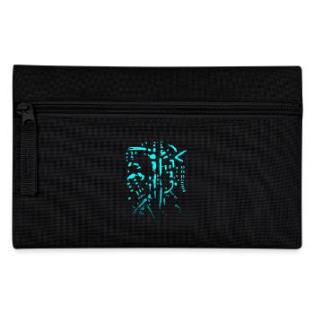 Biking Horror - Skeleton Abstract - Pencil Case - black - Front