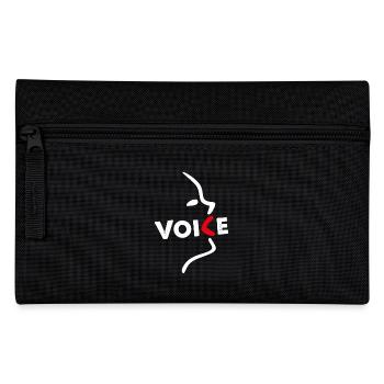 Voice - auf dunkel - Federtasche - Schwarz - Vorne