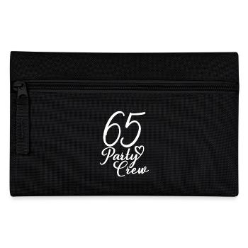 65 Party Crew 65th Birthday Party 65 Years Old - Pencil Case - black - Front