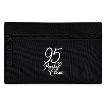95 Party Crew 95th Birthday Party 95 Years Old - Pencil Case - black - Front