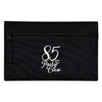 85 Party Crew 85th Birthday Party 85 Years Old - Pencil Case - black - Front