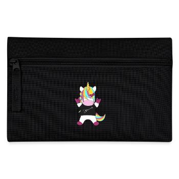 Licorne métallique - Trousse - noir - Devant