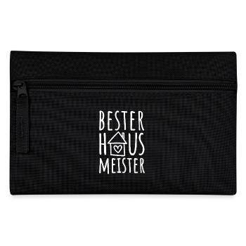 Bester Hausmeister - Federtasche - Schwarz - Vorne