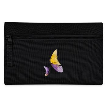Schmetterlinge - Federtasche - Schwarz - Vorne