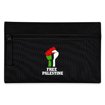 Free palestine - Trousse - noir - Devant