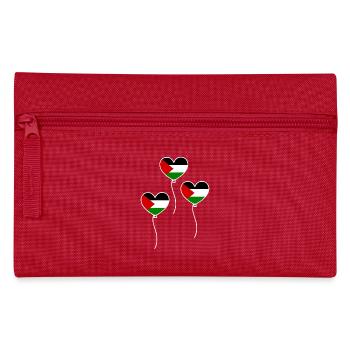 Free palestine - Pencil Case - red - Front