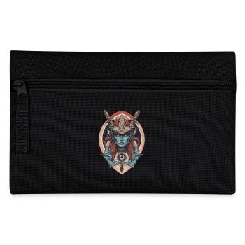 Samurai Gott - Federtasche - Schwarz - Vorne