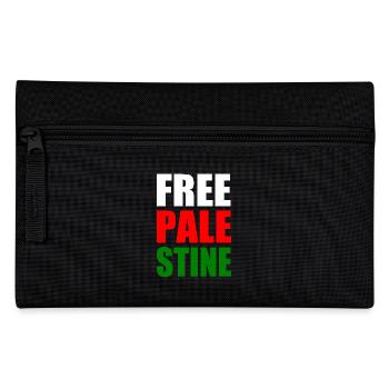 Free palestine - Trousse - noir - Devant