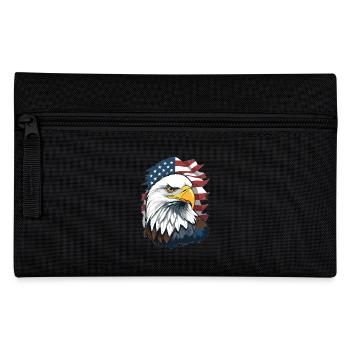 Pygargue à tête blanche - Trousse - noir - Devant