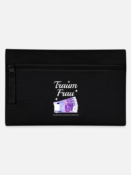 Traum Frau - Federtasche - Schwarz