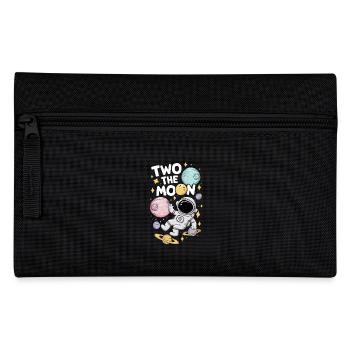 Two To The Moon Space Adventure - Pencil Case - black - Front