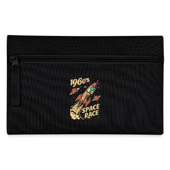 Fusée Space Race des années 1960 - Trousse - noir - Devant