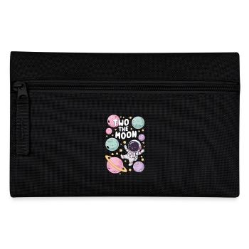 To the Second Moon Astronaut 2nd Birthday - Pencil Case - black - Front