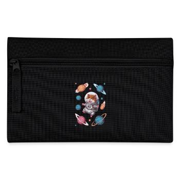 Space hamsters under the stars - Pencil Case - black - Front