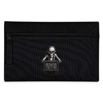 Skull Musicien - Trousse - noir - Devant