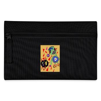 Kollektion Black City - Federtasche - Schwarz - Vorne