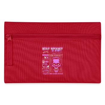 Restez Spooky Ghost Blanc & Lilas Saison d’Halloween - Trousse - rouge - Devant