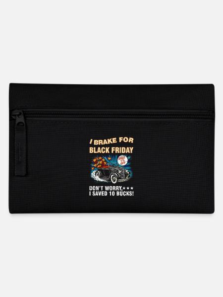 I Bremse für Black Friday Lustig Retro Sarkastisch - Federtasche - Schwarz