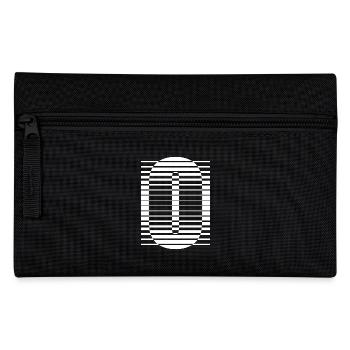 LETTER O - Pencil Case - black - Front