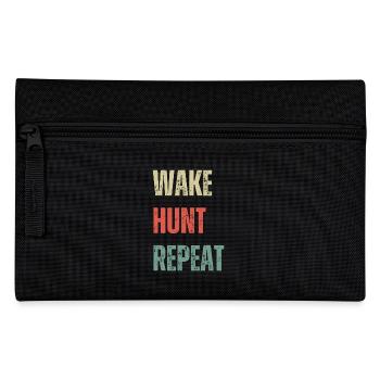 Wake Hunt Repeat Deer Hunting - Pencil Case - black - Front