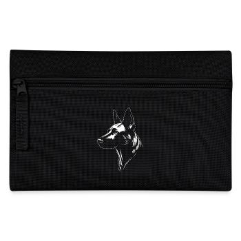 Belgian Malinois Portrait Belgian Shepherd Dog - Pencil Case - black - Front