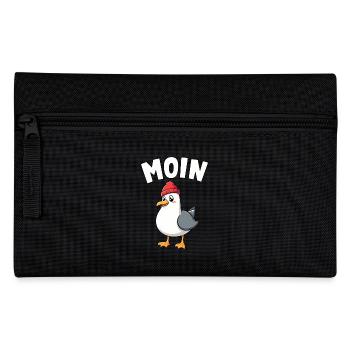 Dart Darts Moin Möwe - Federtasche - Schwarz - Vorne