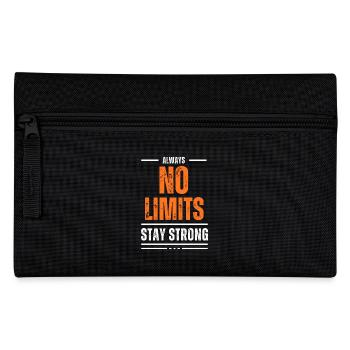 NO LIMITS - Federtasche - Schwarz - Vorne