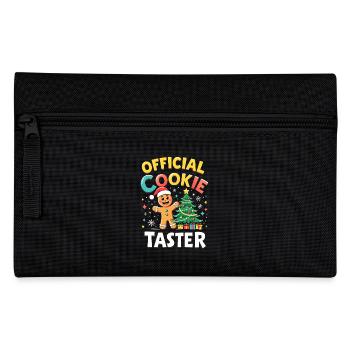 Bouton officiel des cookies - Trousse - noir - Devant