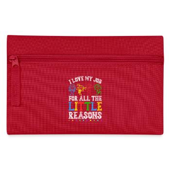 Erzieher - Federtasche - Rot - Vorne