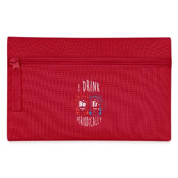 Periodic table - Pencil Case - red - Front