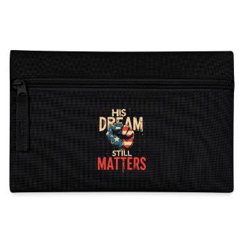 his dream still matters - mlk - Trousse - noir - Devant