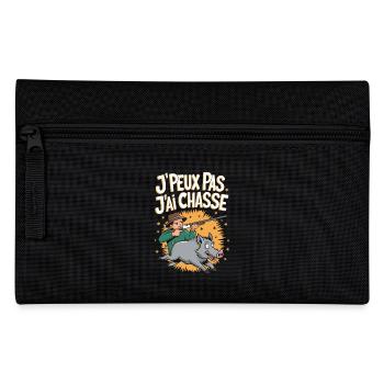 J'peux pas j'ai chasse - Trousse - noir - Devant