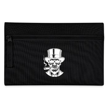 L’esthétique gothique du crâne rencontre le style d’Halloween - Trousse - noir - Devant
