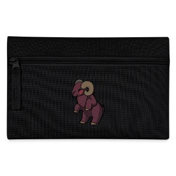 Goat - Pencil Case - black - Front