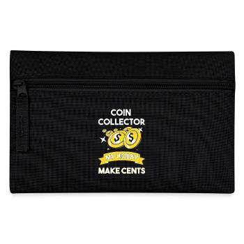 Coin collector - Pencil Case - black - Front