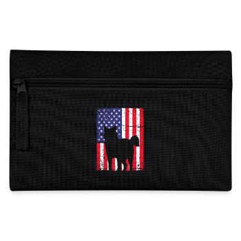 Sibirischer Husky - Federtasche - Schwarz - Vorne