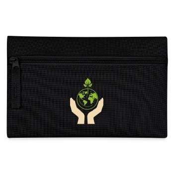 Eco Warrior – Save Our Planet - Pencil Case - black - Front