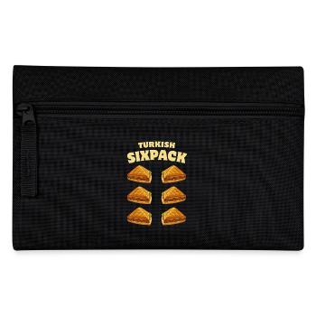 Baklava - Sixpack turc - Dessert - Dicton - Trousse - noir - Devant