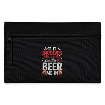 Candles Hobby Decoration Wax - Pencil Case - black - Front