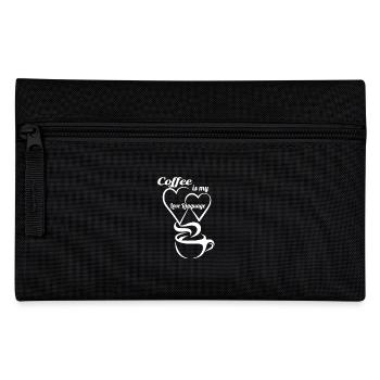 Coffee is My Love Language - Pencil Case - black - Front