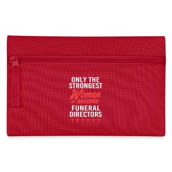 Bestattung - Federtasche - Rot - Vorne
