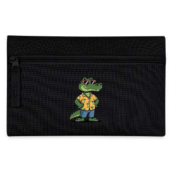 Alligator Funny Summer - Pencil Case - black - Front