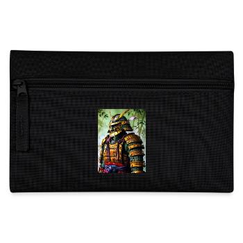 Der goldene Oni - Federtasche - Schwarz - Vorne